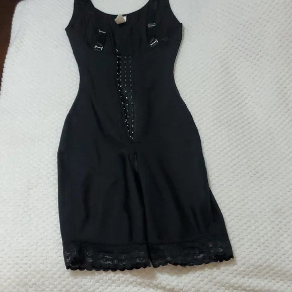 Women's Black Shapewear Bodysuit - Picture 2 of 10